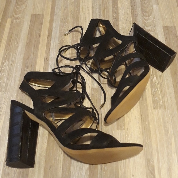 Sam Edelman Shoes - Sam Edelman Yardley Black Suede Sandals Sz 8.5